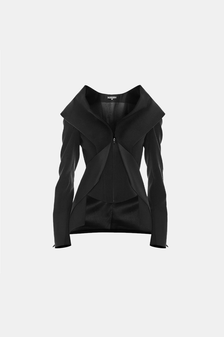 Electra sculpted collar jacket