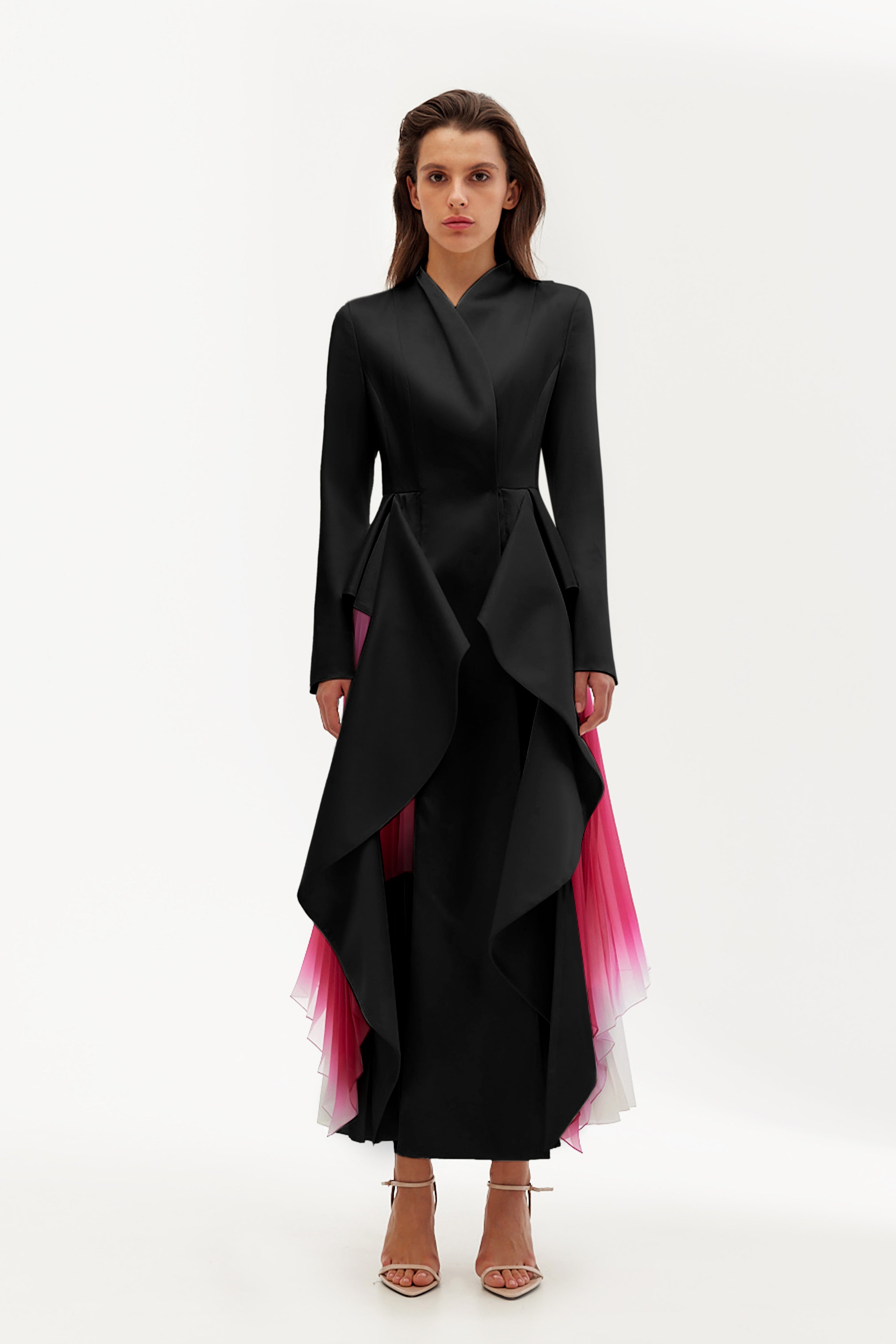 Wild Rose ruffled dress