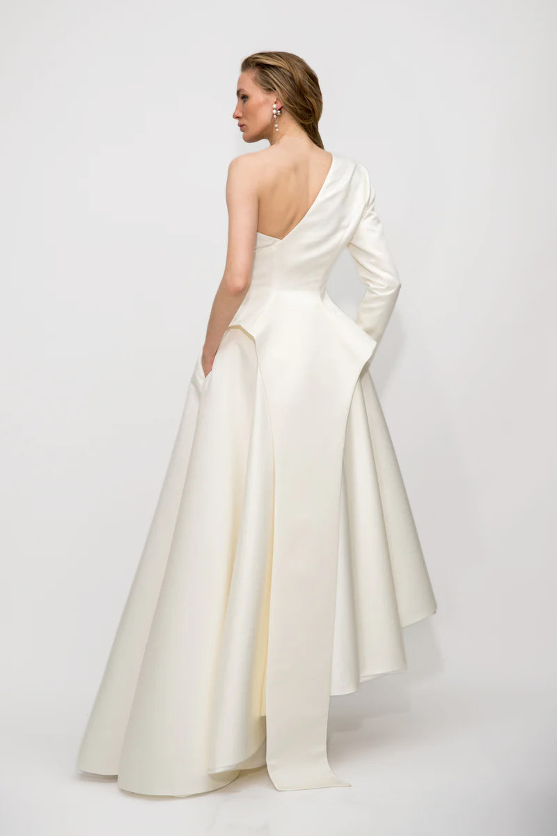 Full Moon gown with a half jacket