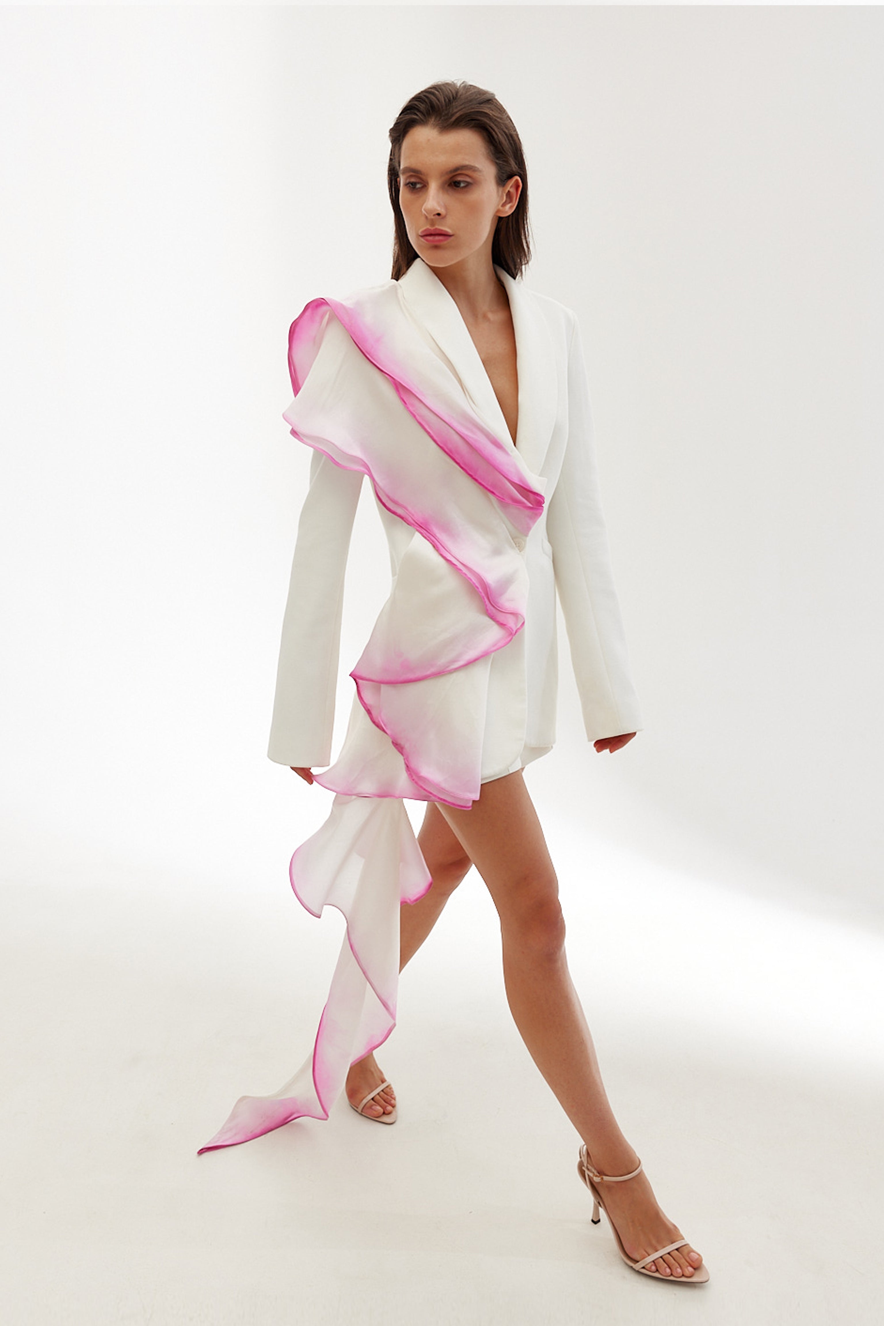 Vanilla Sky asymmetrical jacket