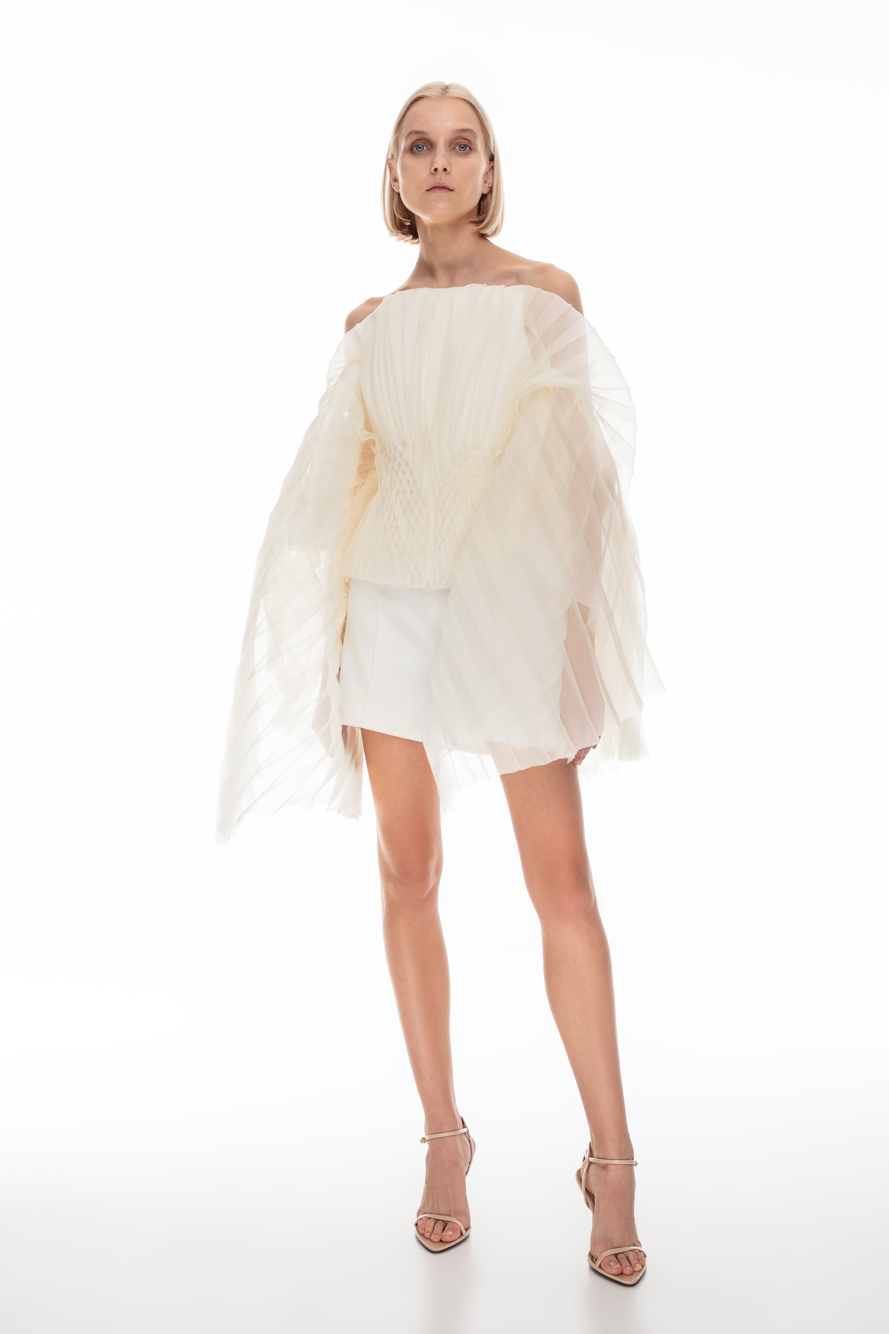 Electra ruffle corset