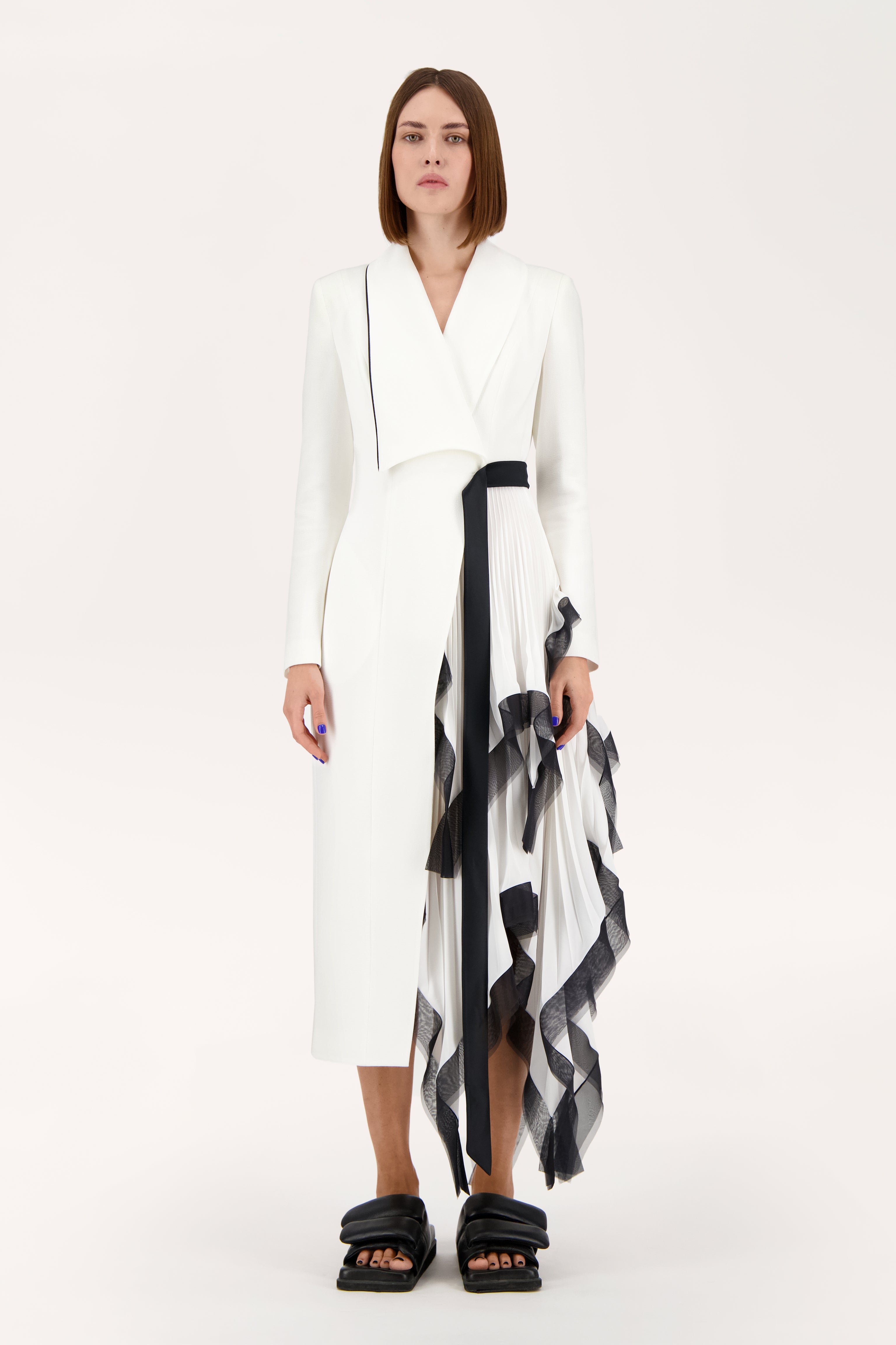 Apache collar dress