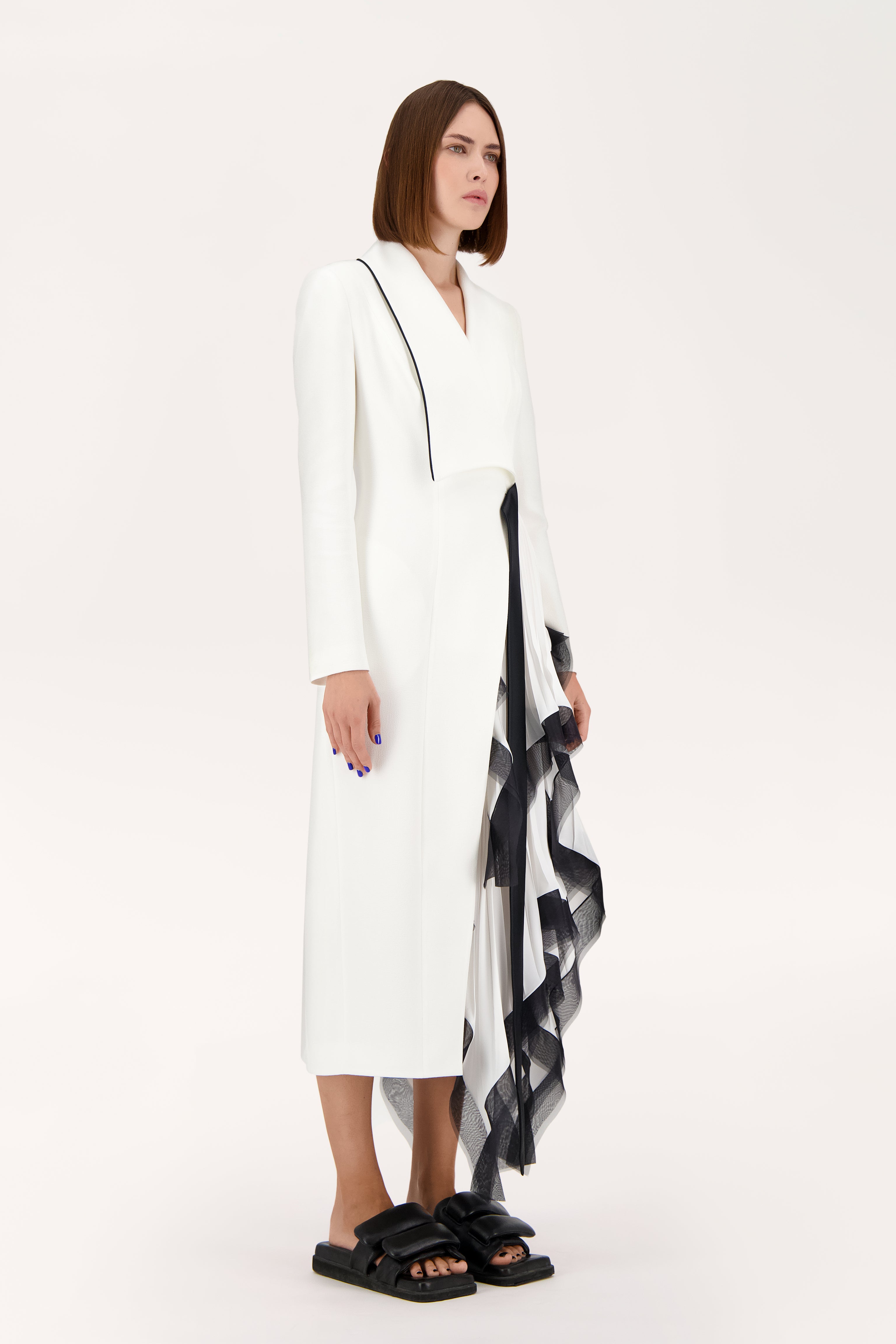 Apache collar dress