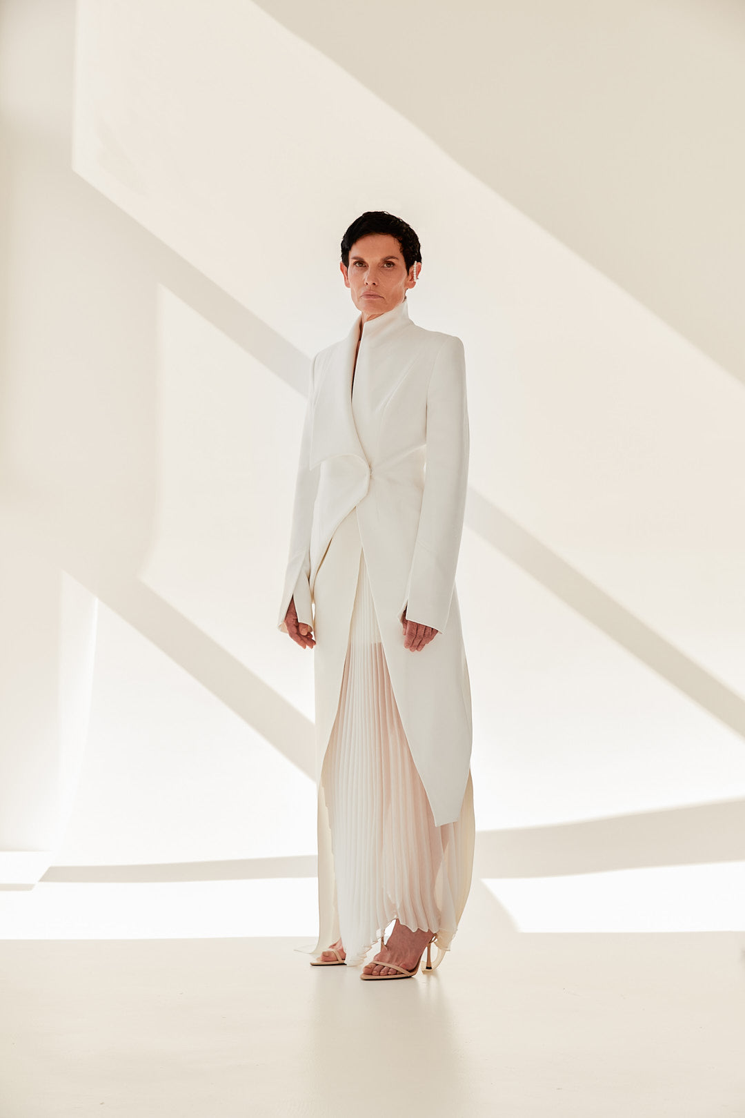 Sculpted Asymmetric Jacket