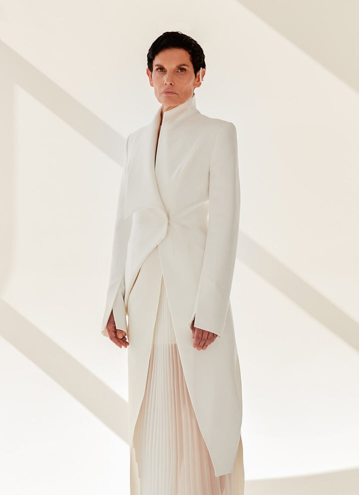 Sculpted Asymmetric Jacket