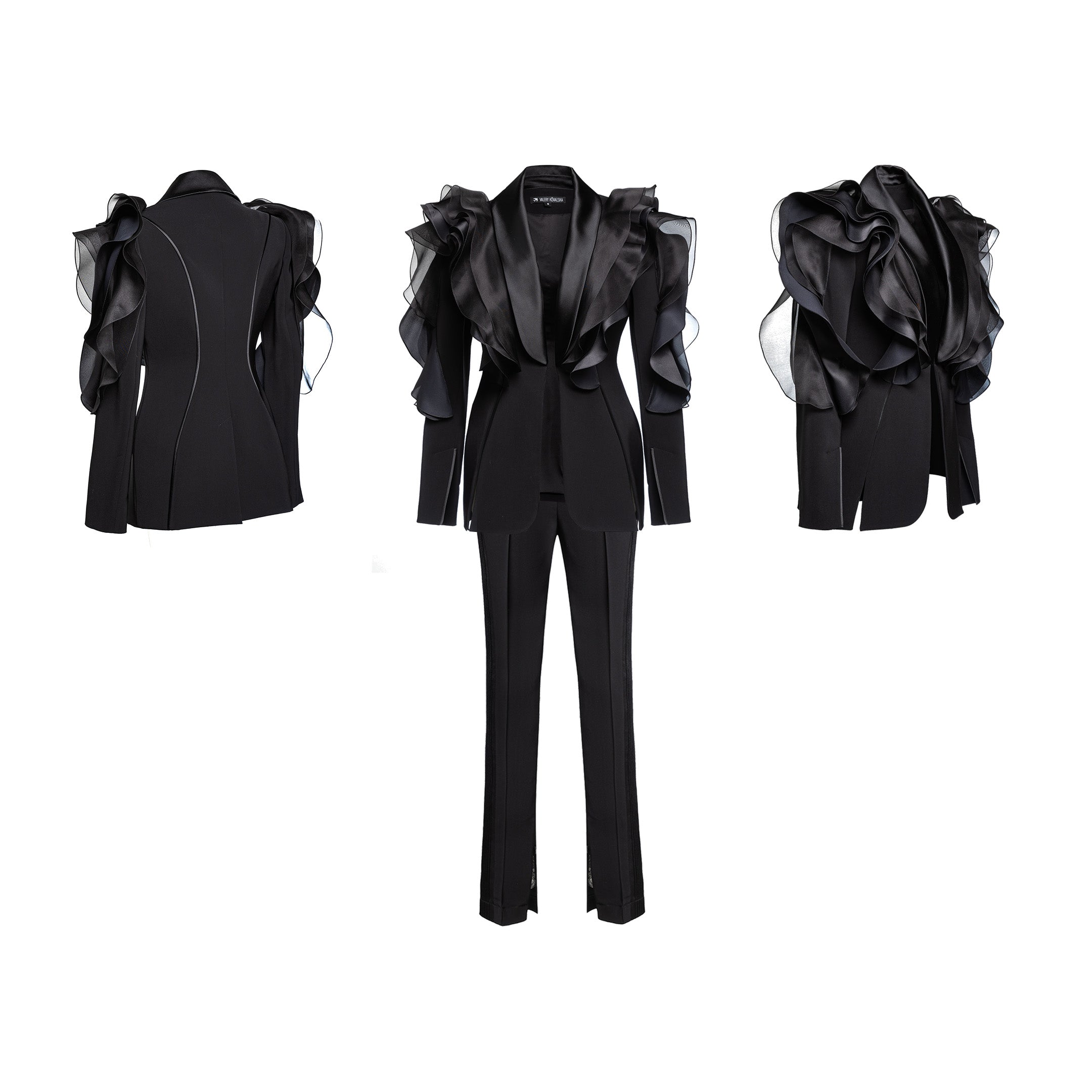 Ruffles tuxedo