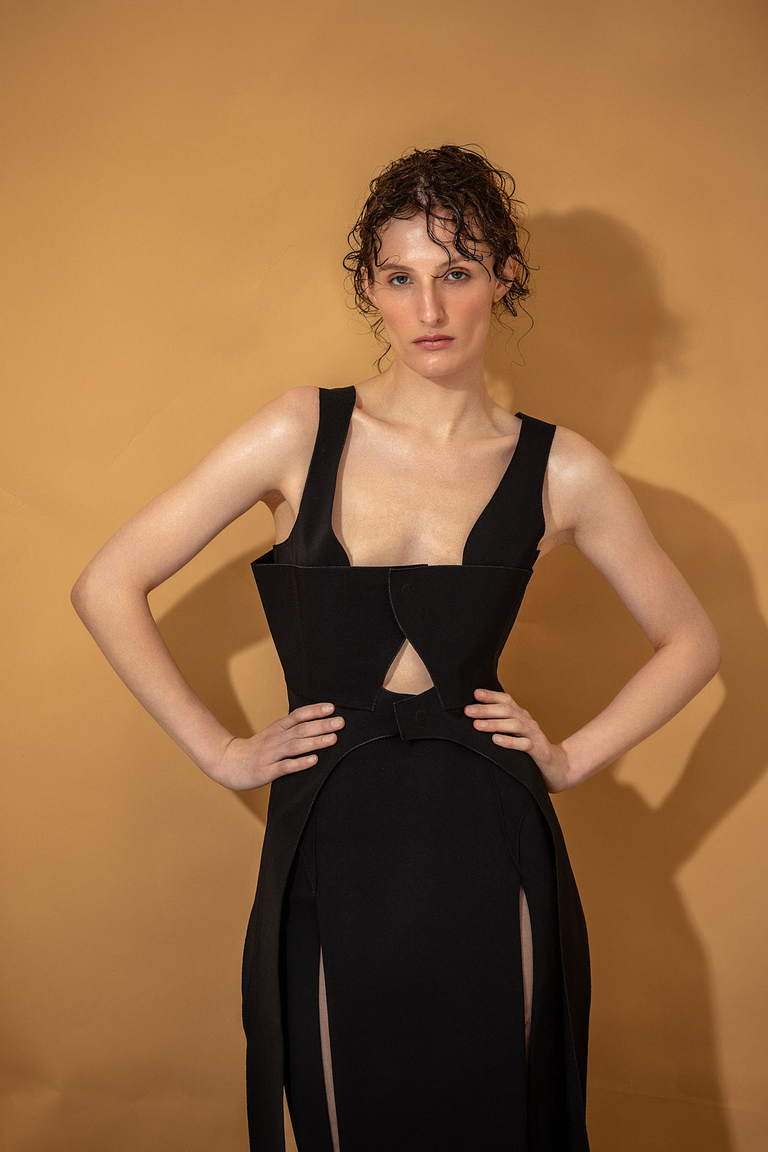 Cut-Out Sculpted Top