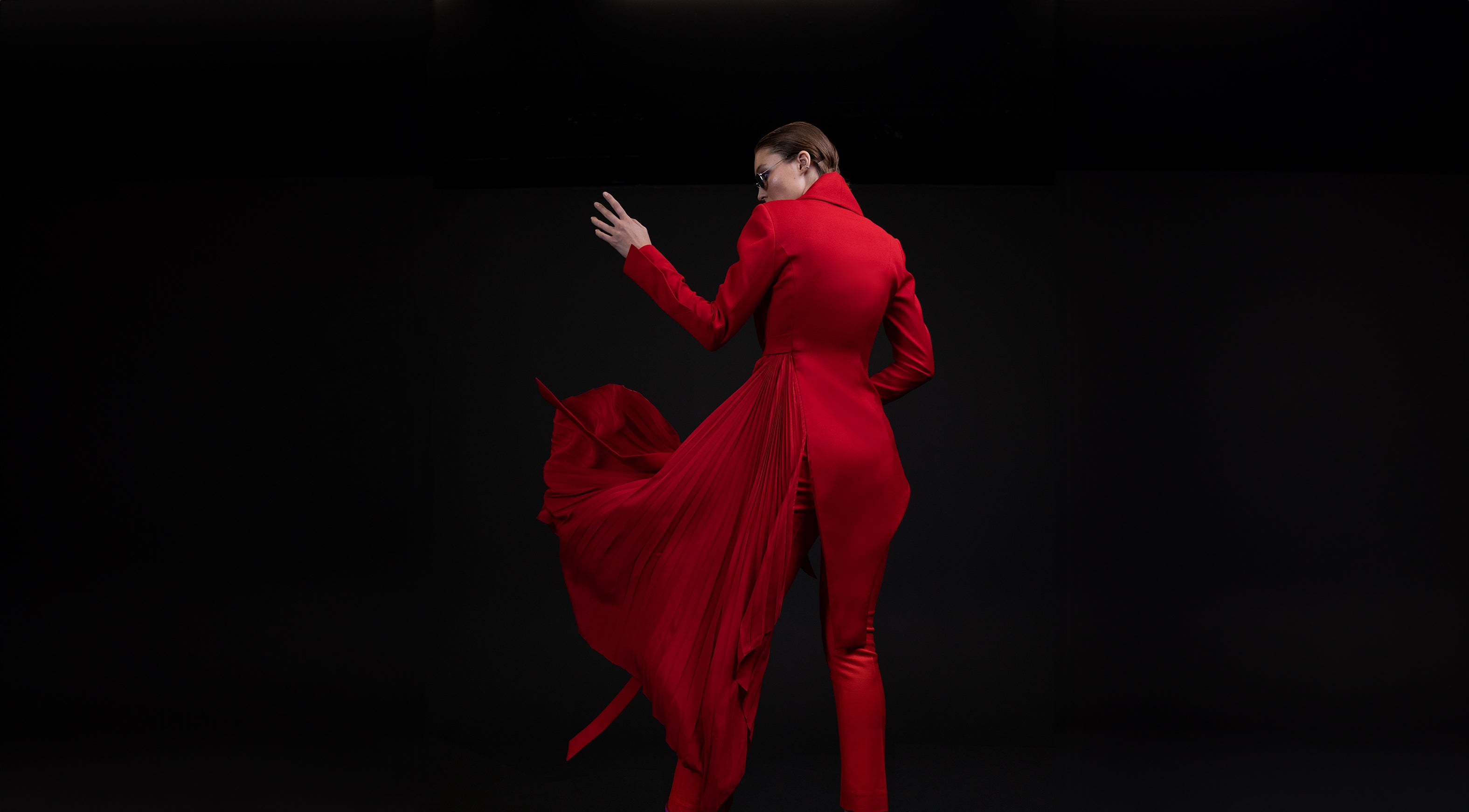 Red dress