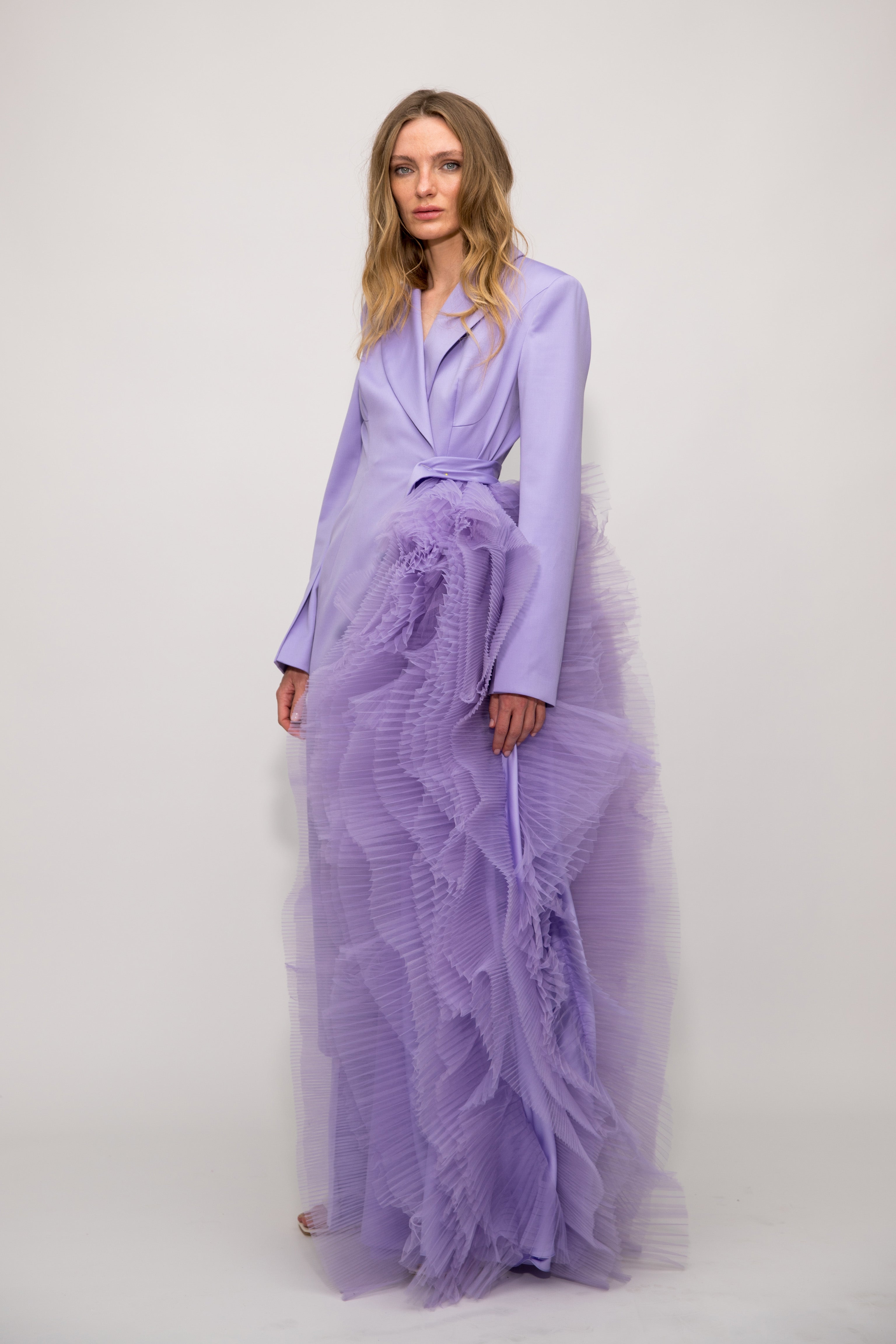 Lavender Field gown