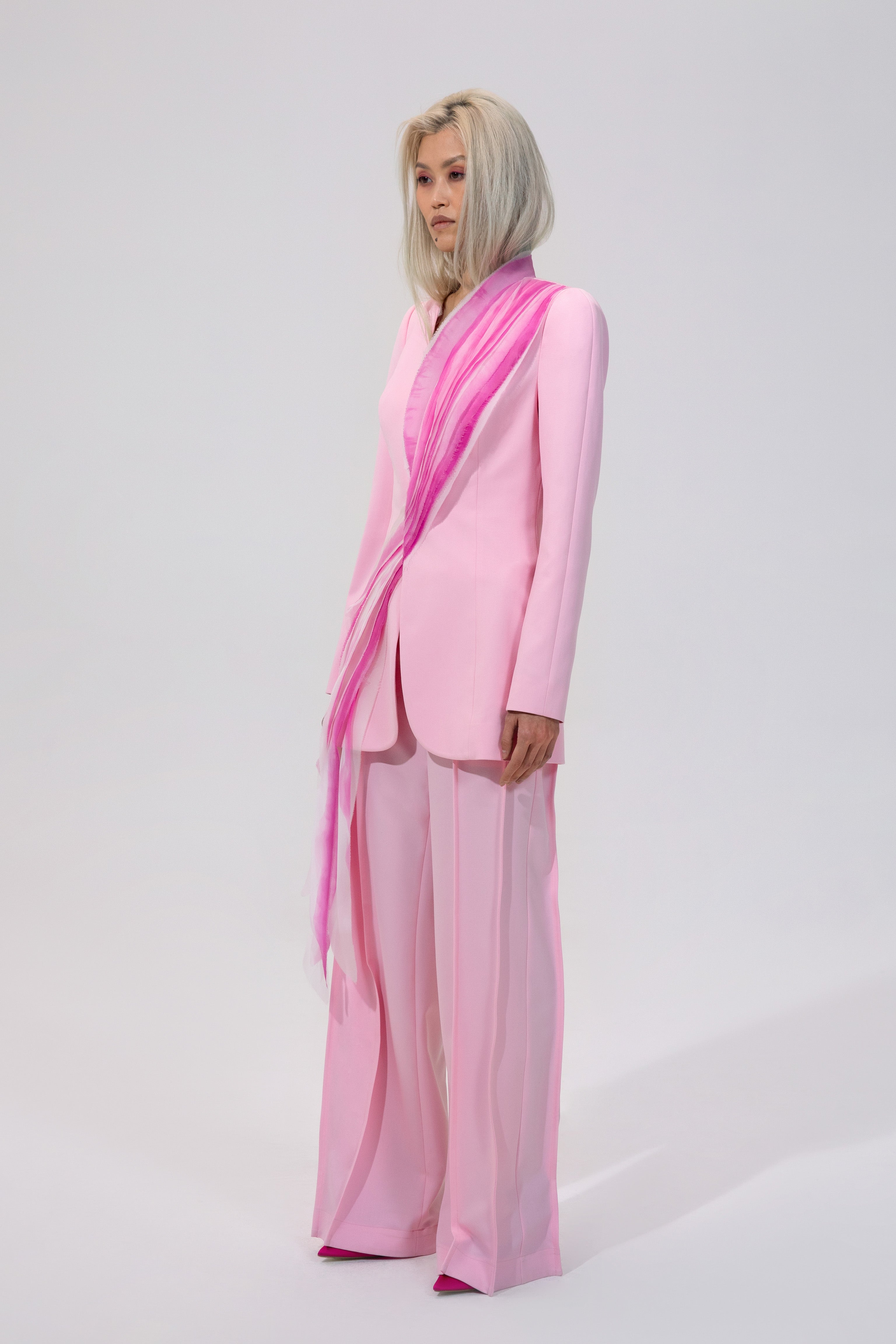 Vanilla Sky ruffled jacket