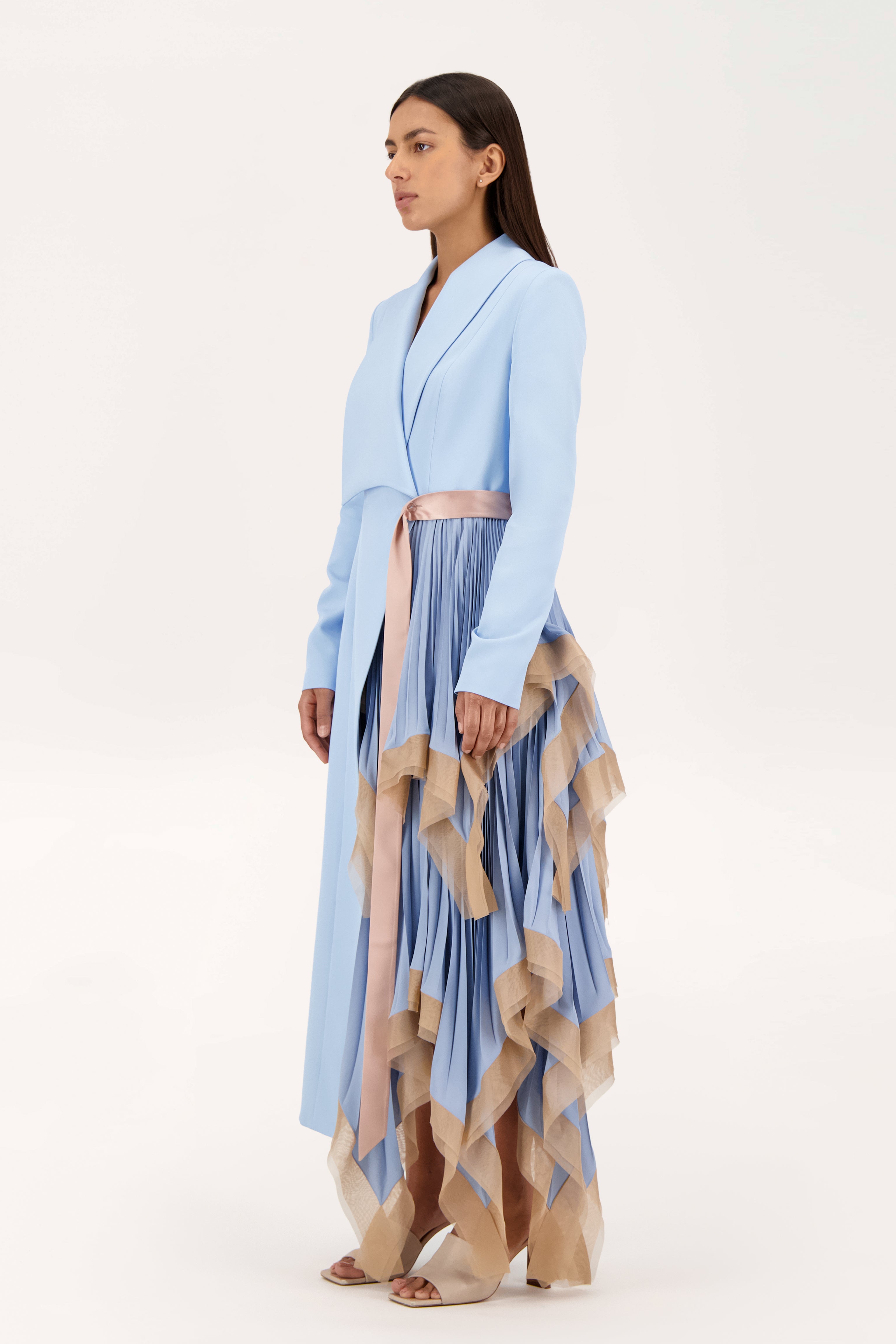 Apache collar dress