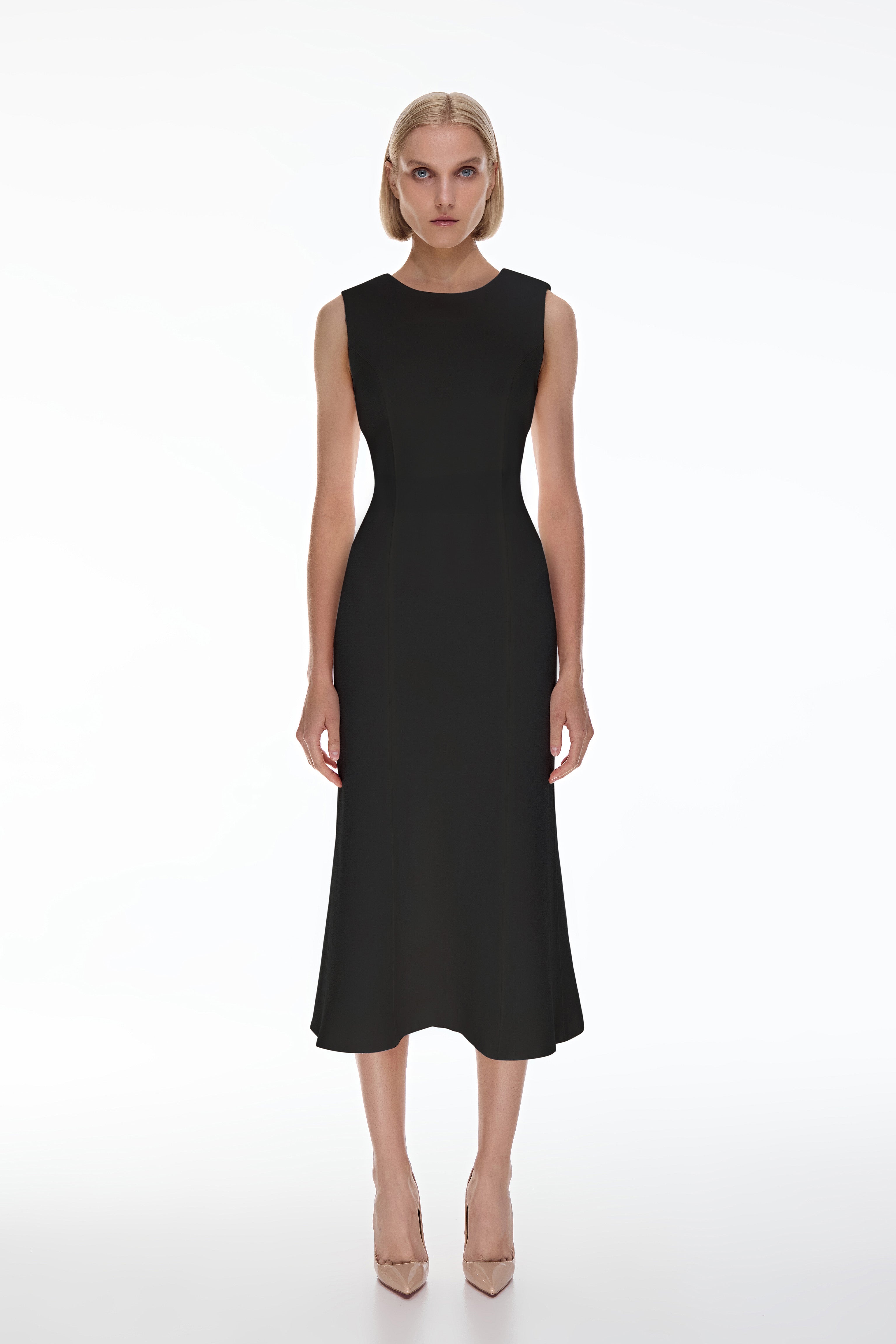 Luxe fishtail dress