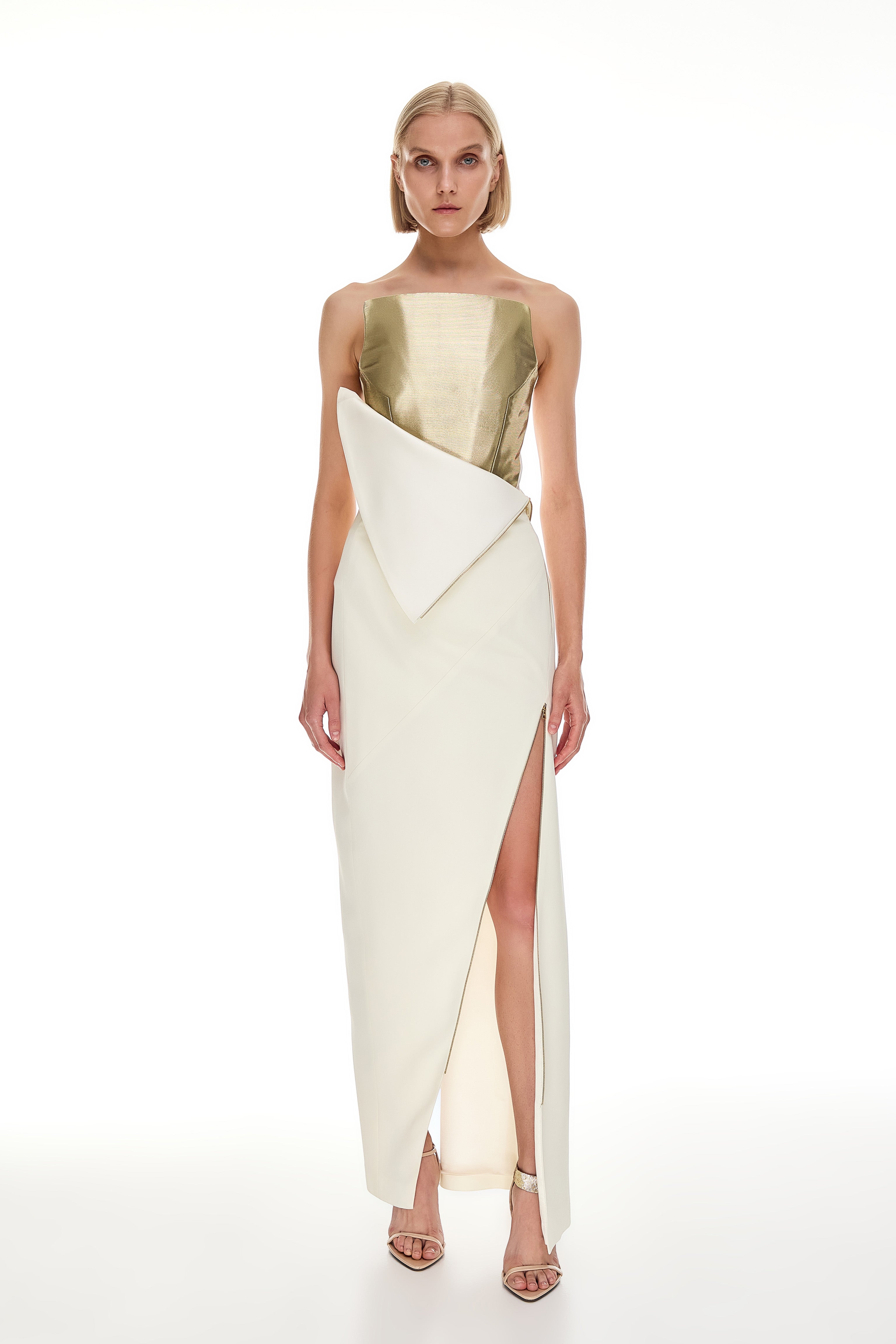 Graphic transformer dress
