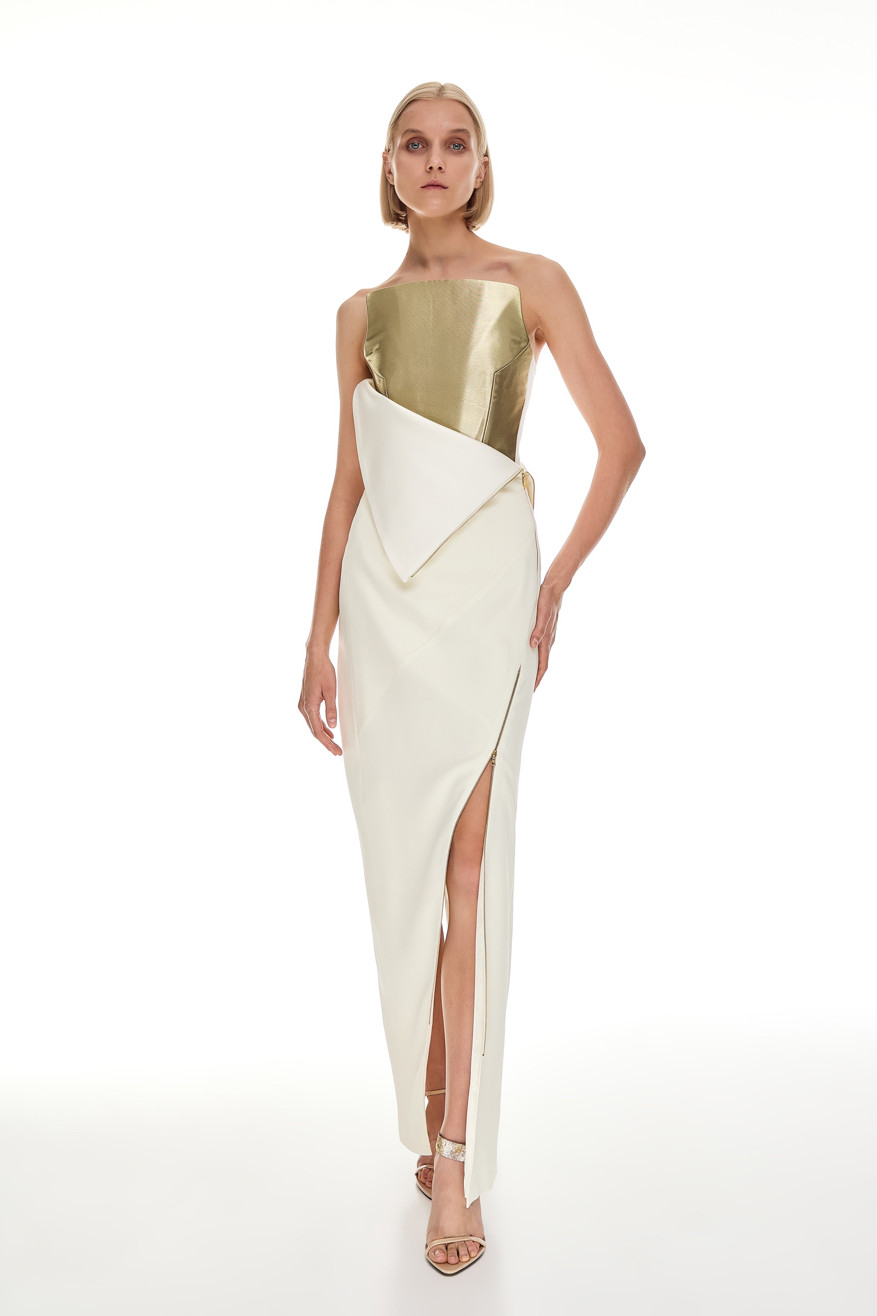 Graphic transformer dress
