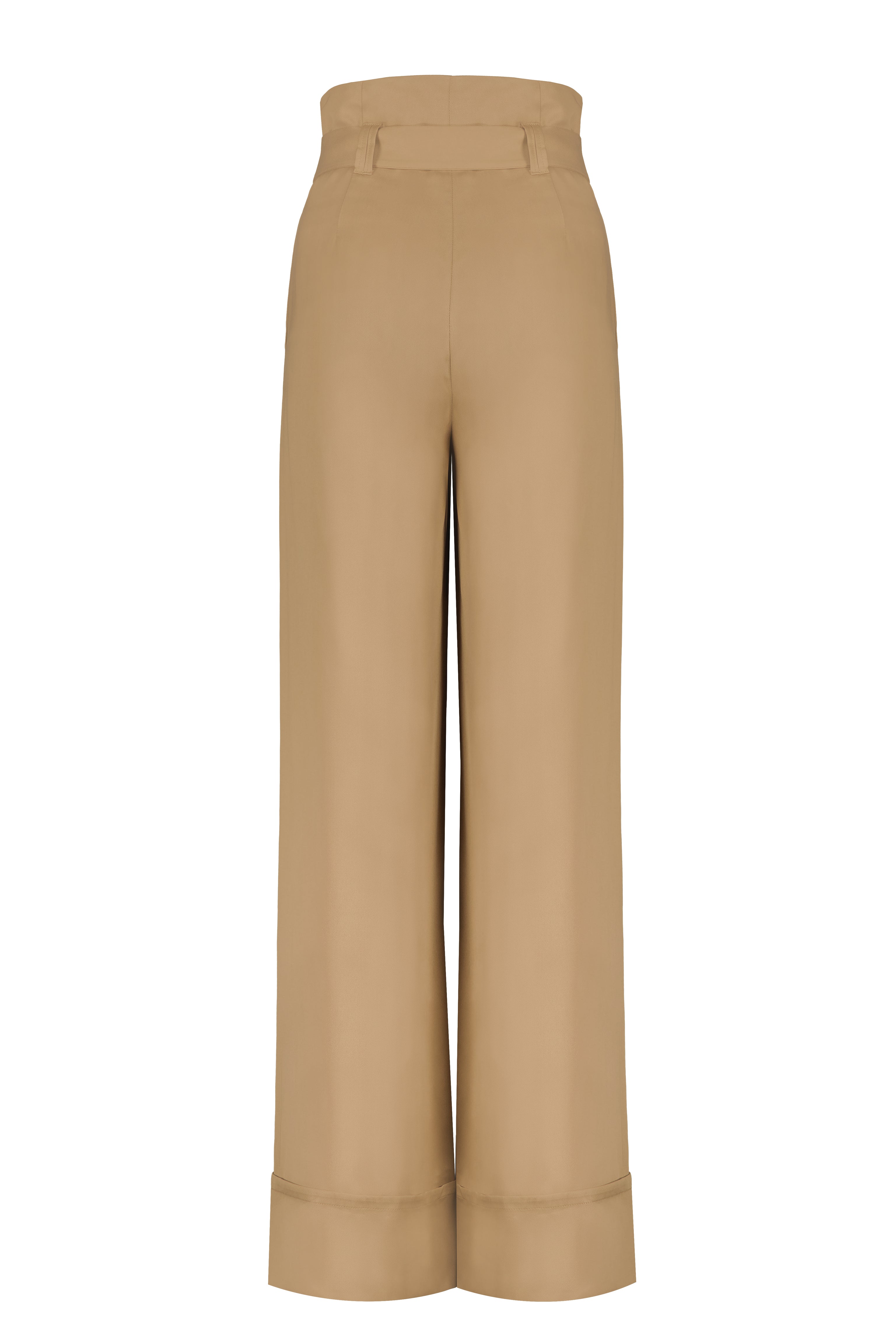 Tencel wide pants