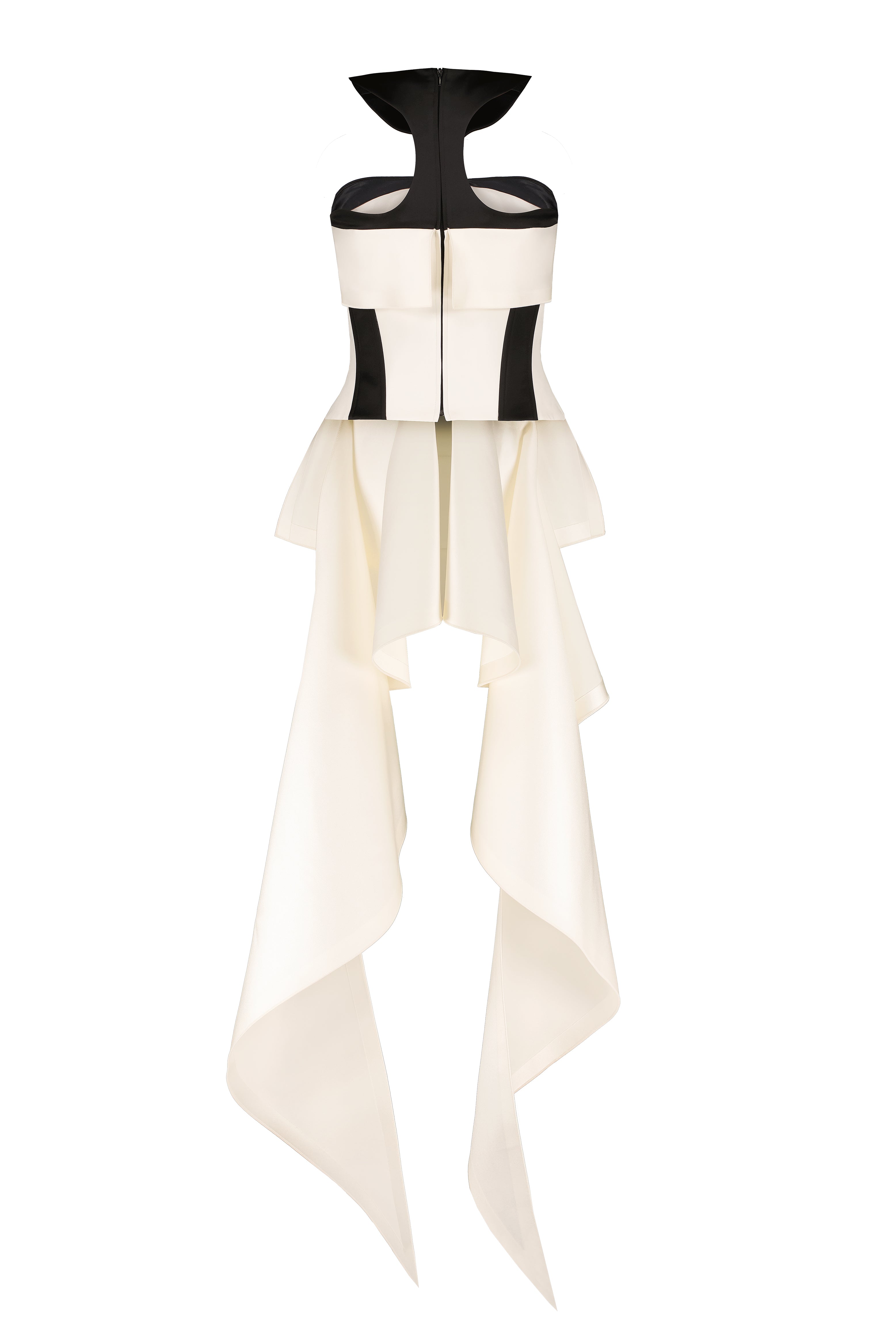 Melted columns corset