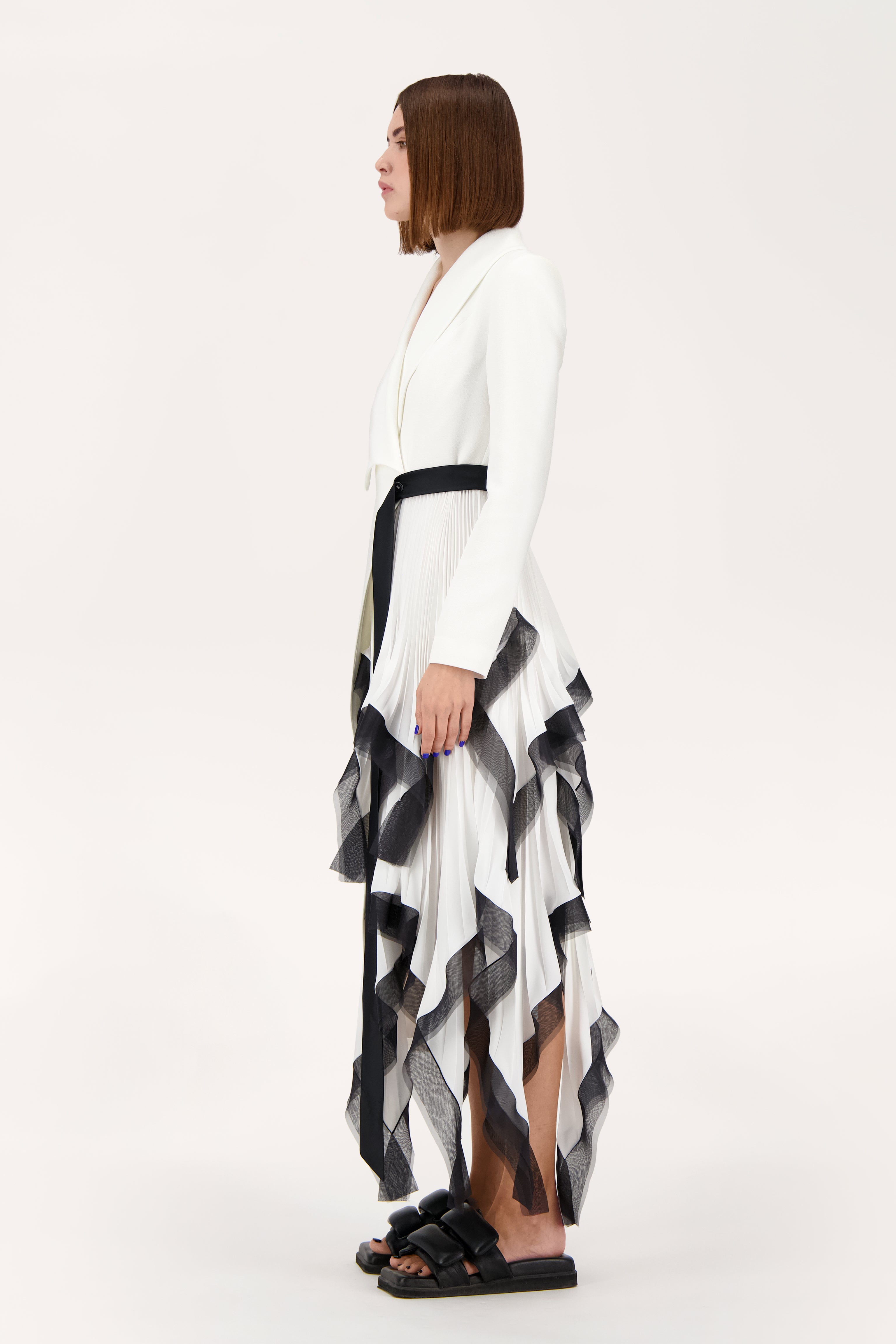 Apache collar dress