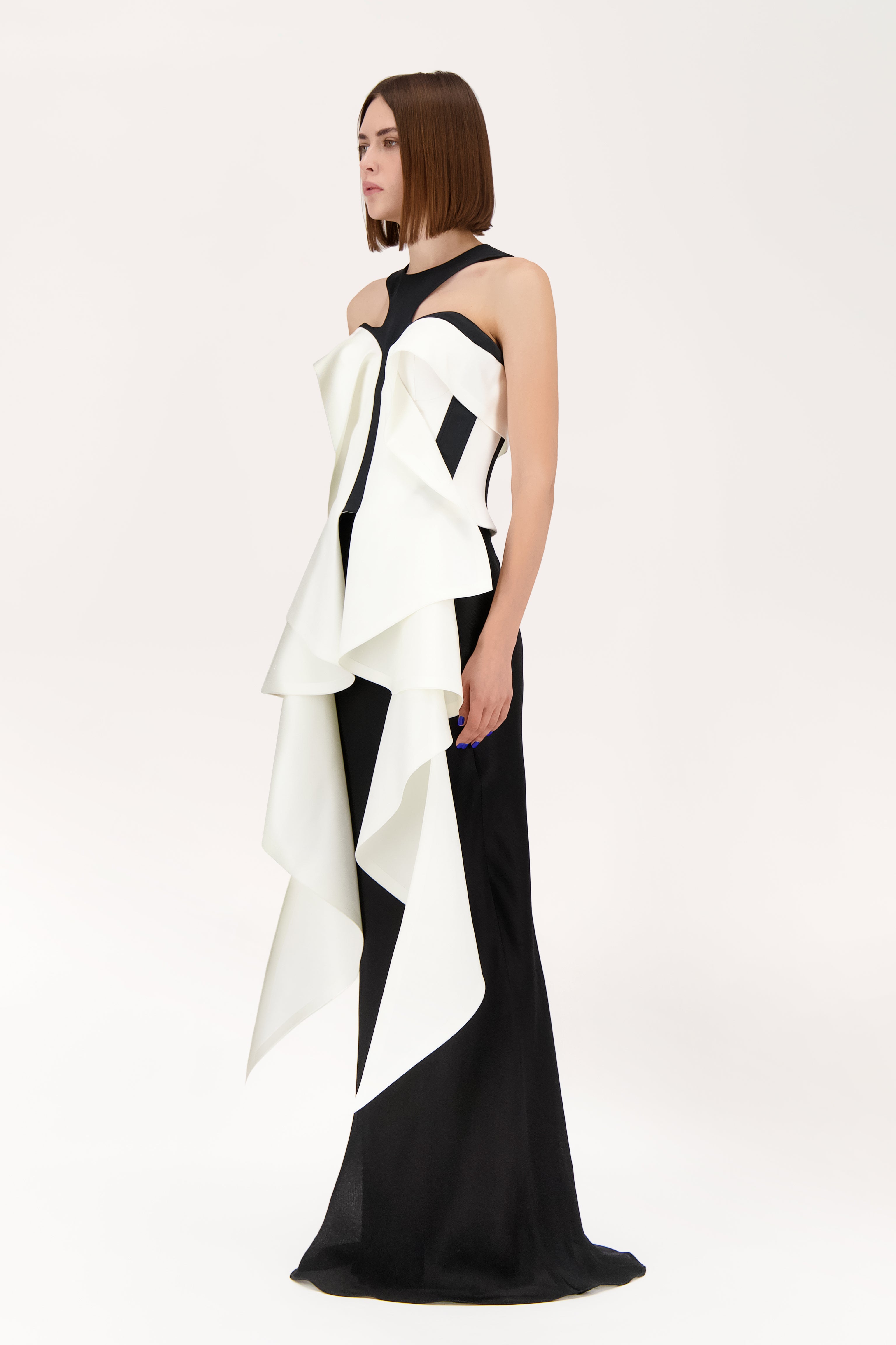 Melted columns corset