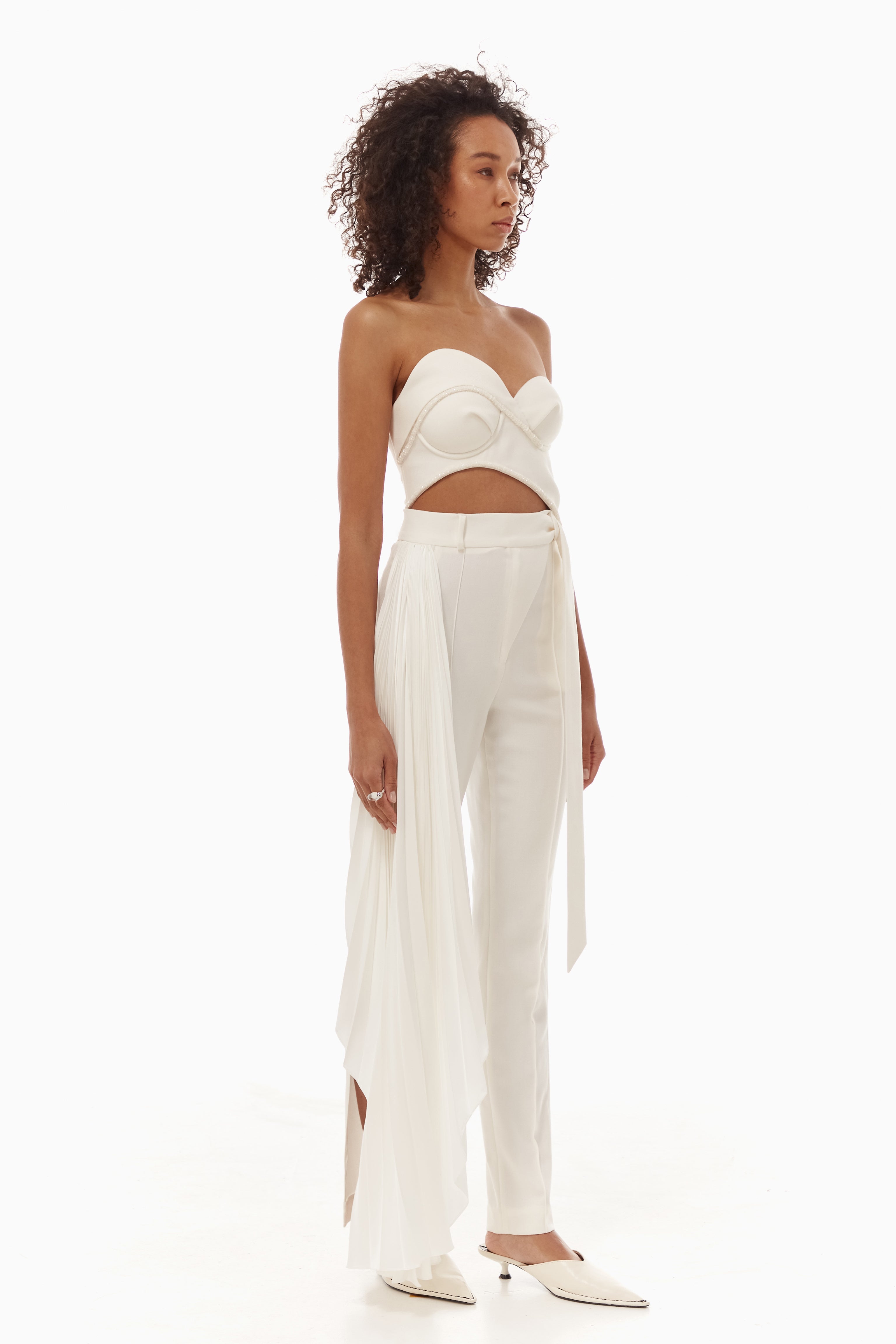 Insight embroidery top