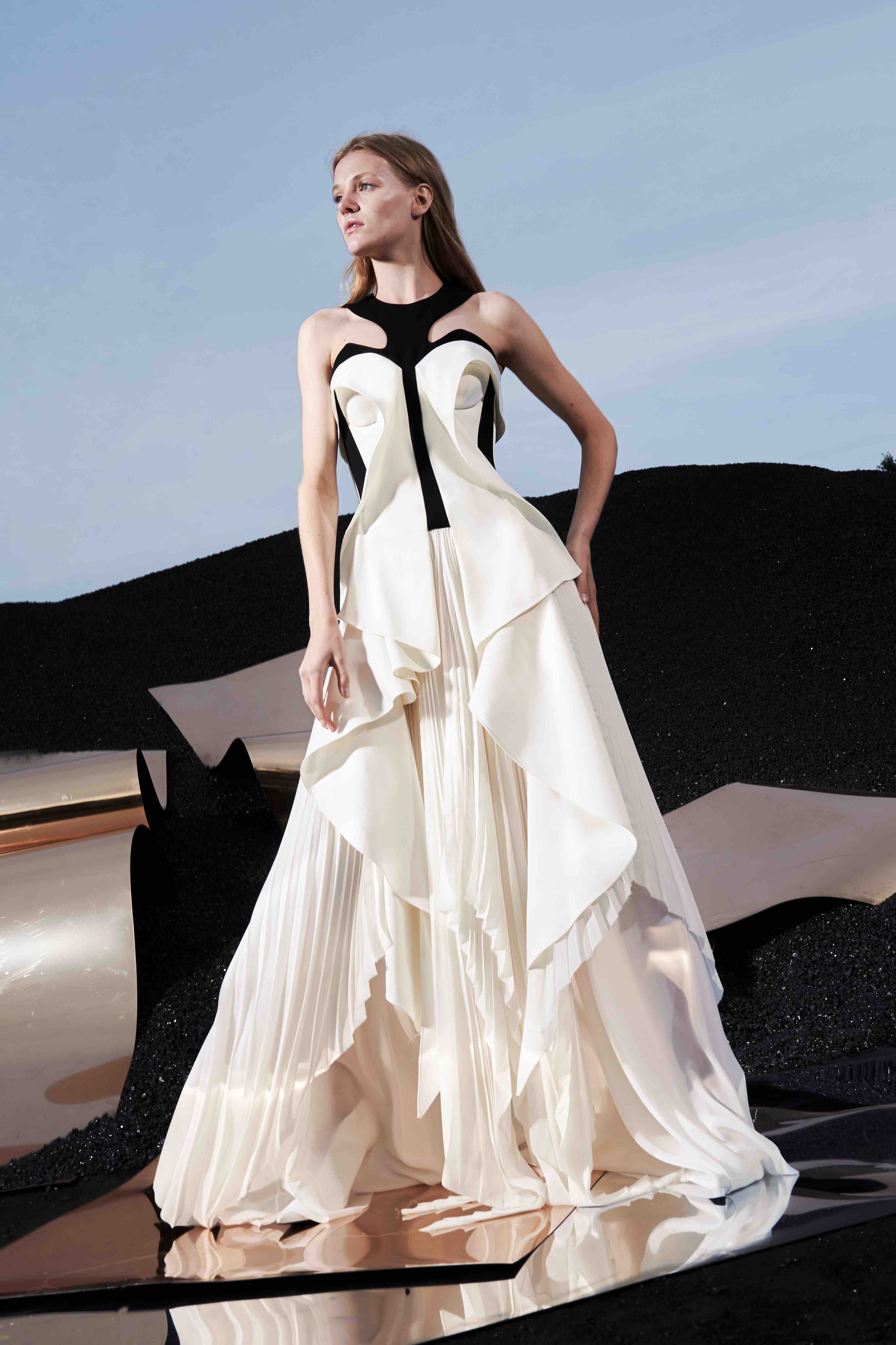 Melted Arches gown