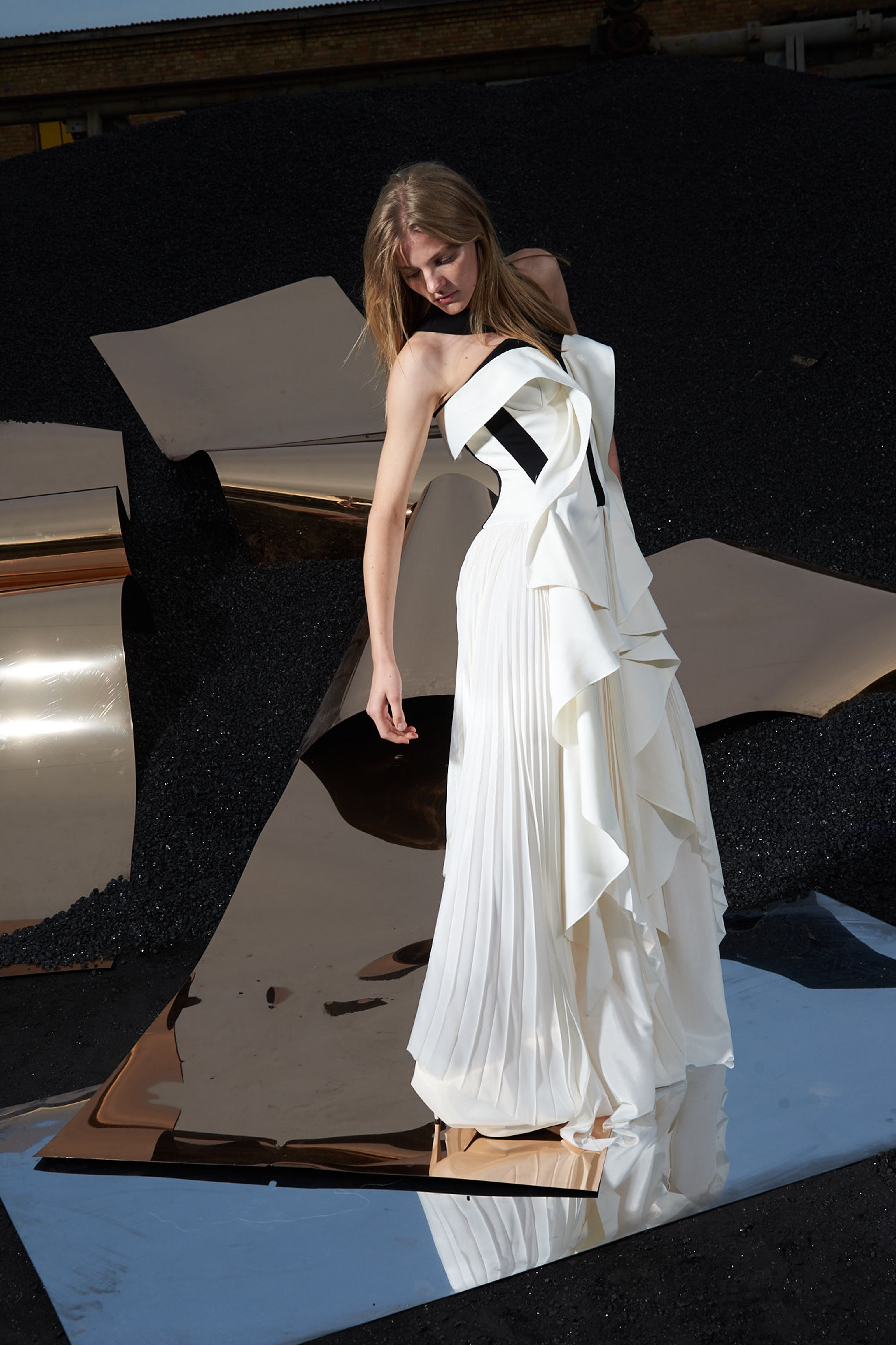 Melted Arches gown